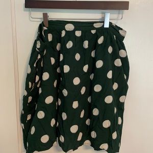 ModCloth Polka-Dot Skirt XL.